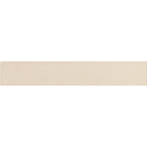 Matte Keramikfliese, Kaki beige, 10x60 cm - Glatt, Dom Ceramiche