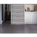 Mattonella in gres porcellanato rettificato Medium Grey Gloss 15x60 cm - Architecture, Casalgrande Padana