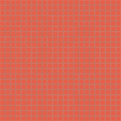 Mattorange Mosaikfliesen 12x12mm 12.47M - Opus romano, Bisazza