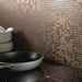 Micro Mosaico en aluminium Bronze, pour carrelage mural 30,4x30,4 cm - Alubond/10, Boxer