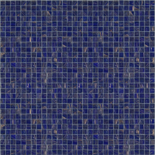 Micromosaic in blue glass paste 10.30 - Gems, Bisazza