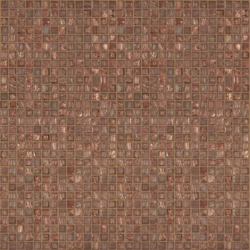 Micromosaico in pasta di vetro marrone 10.10 - Gemme, Bisazza