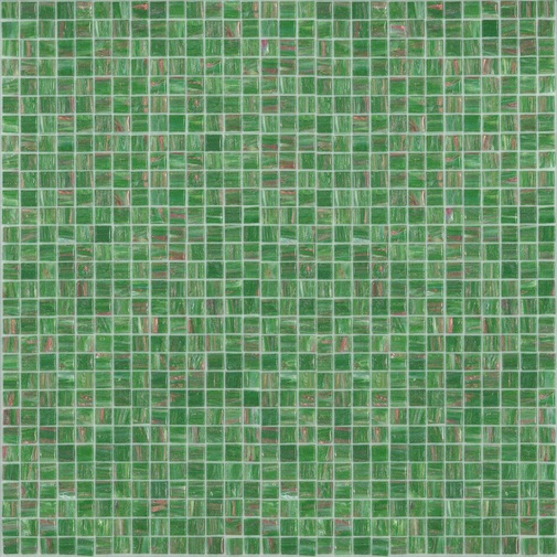 Micromosaico in vetro verde 10.27 con kit installazione - Gemme, Bisazza