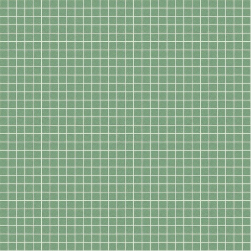 Micromosaico vetroso verde 10.30 con kit installazione - Vetricolor 10, Bisazza