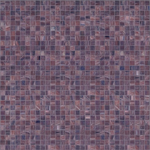 Micromosaico vetroso viola 10.95 con kit installazione - Gemme, Bisazza