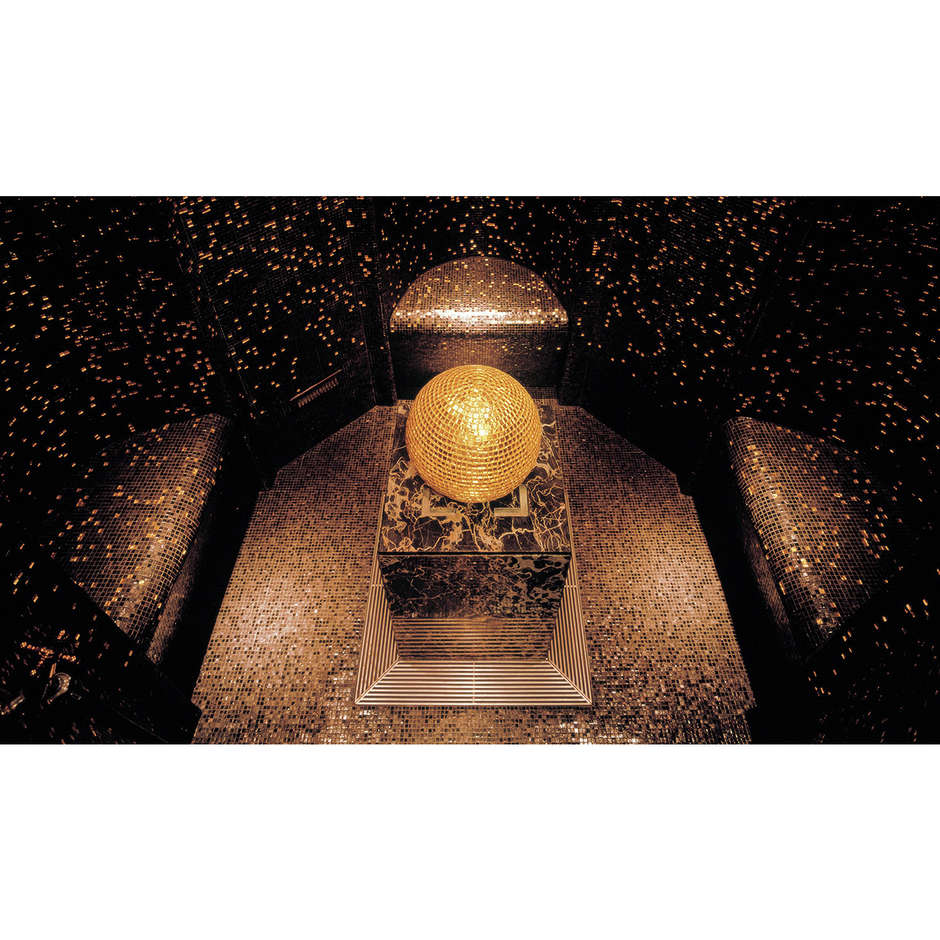 Micromosaïque en pâte de verre marron 10.97 avec kit de pose - Gemme, Bisazza