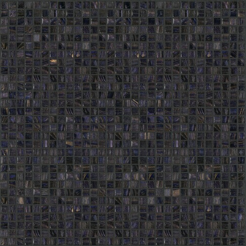 Micromosaïque en pâte de verre noire 10.77 - Gemmes, Bisazza