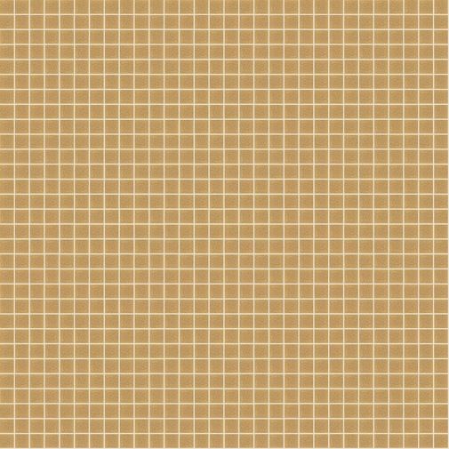 Micromosaïque en verre beige 10.13 avec kit de pose - Vetricolor 10, Bisazza