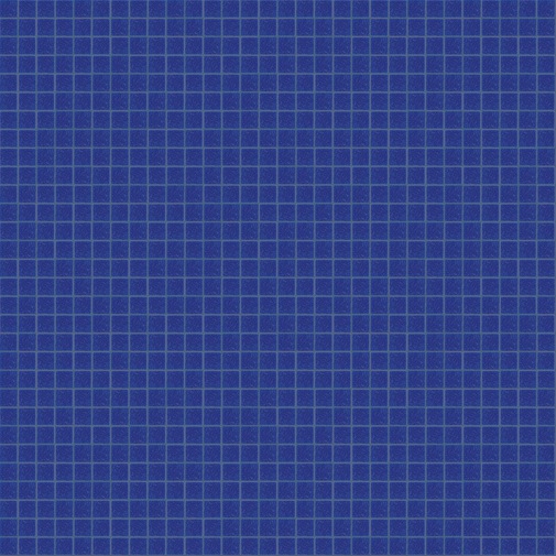 Micromosaïque vitrifiée bleue 10.46, avec kit de pose - Vetricolor 10, Bisazza