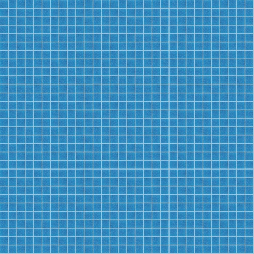 Micromosaïque vitrifiée bleue 10.47 avec kit de pose - Vetricolor 10, Bisazza