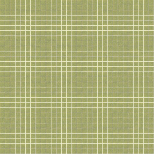 Micromosaïque vitrifiée verte 10.29 avec kit de pose Vetricolor 10, Bisazza