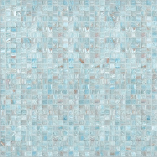 Mikromosaik aus blauer Glaspaste 10.87- Gems, Bisazza