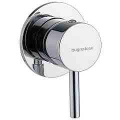 Minimalist Chrome Built-In Shower Mixer - K Line 5730, Bugnatese Taps