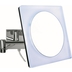 Miroir grossissant 3x, carré avec support mural, avec lumière led - Miroirs, Colombo Design