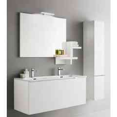 Miroir moderne sans spot 49x95 cm - Less, Arbi Arredobagno
