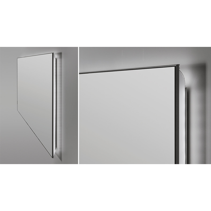 Mirror 60x90 cm with LED perimeter light, backlit - Fashion Mirrors, Colombo Design