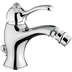 Miscelatore bidet cromato classico con cristalli Swarovski - Lem, Rubinetteria Bugnatese