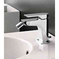 Miscelatore bidet cromato stile moderno - serie 100, Rubinetterie Zazzeri