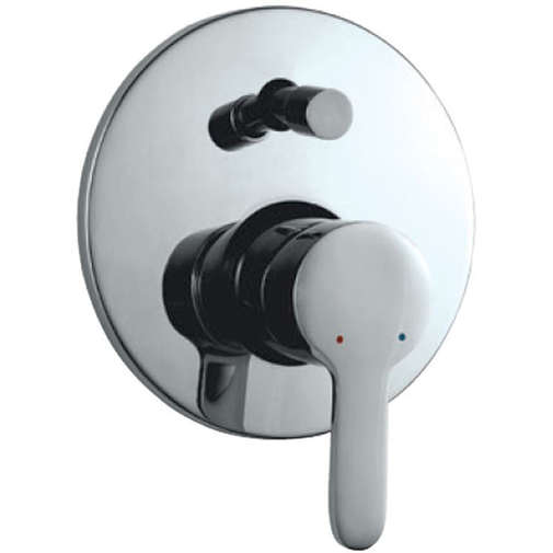 Miscelatore doccia con deviatore da incasso Fusion Jaquar cromato