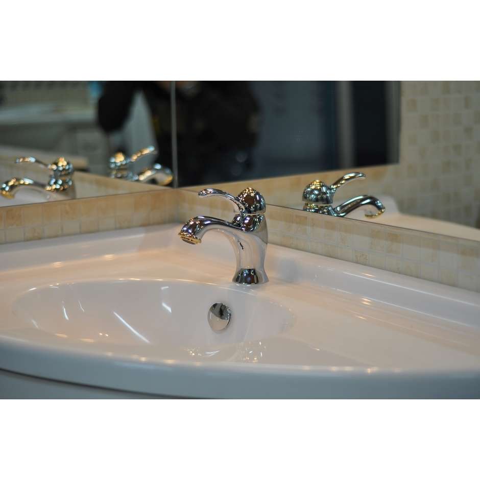 Miscelatore lavabo cromato standard stile classico - Lem, Rubinetteria Bugnatese