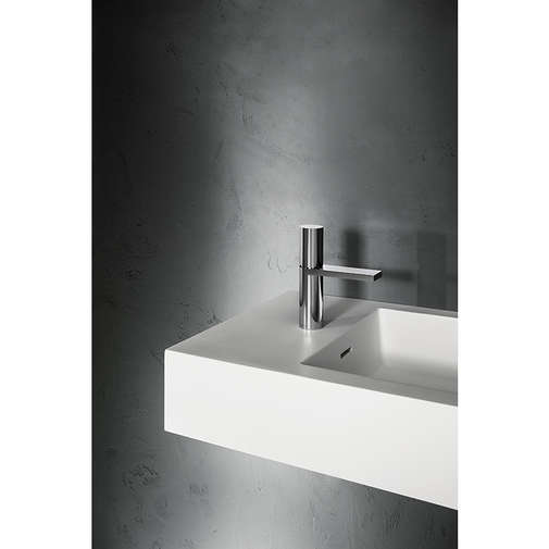 Miscelatore lavabo monoforo con scarico a pressione cromo - Milano, Fantini