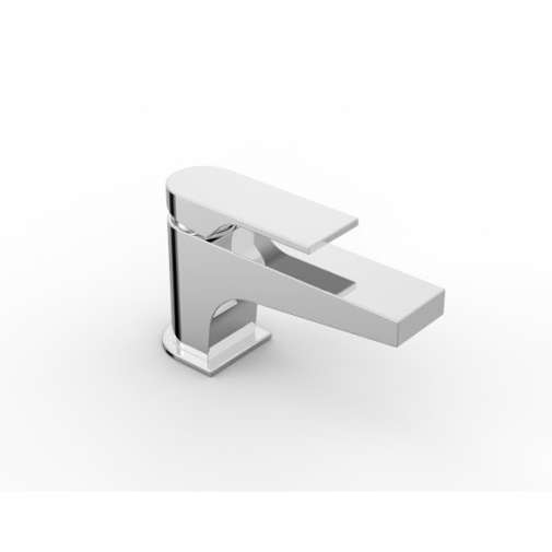 Miscelatore lavabo scarico a pressione, cromato - serie 100, Rubinetterie Zazzeri