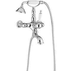 Mitigeur bain extérieur avec inverseur, bec et douchette Oxford 6300 Bugnatese