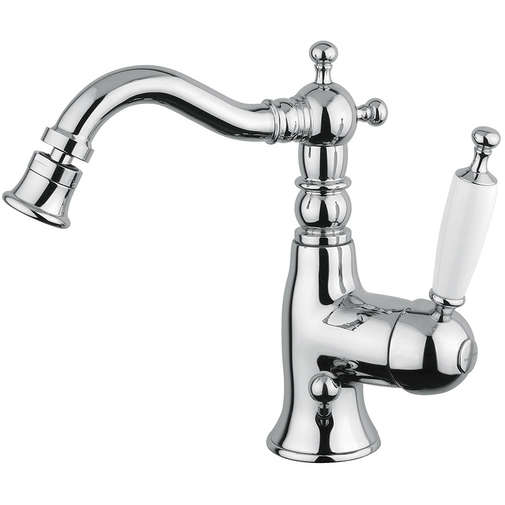 Mitigeur bidet avec vidage Oxford Rubinetteria Bugnatese classic chrome