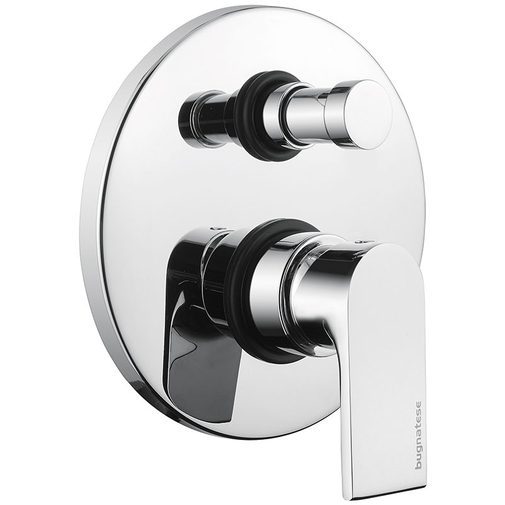 Mitigeur de douche avec inverseur chromé - Simple, Rubinetteria Bugnatese