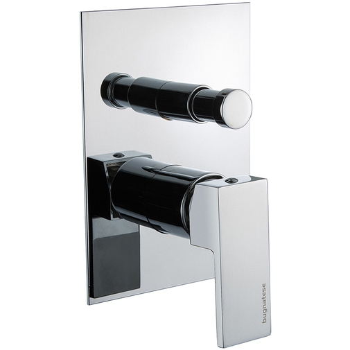 Mitigeur de douche chromé de style moderne avec inverseur - Tetris, Rubinetteria Bugnatese