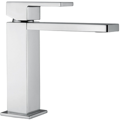 Mitigeur de lavabo carré moderne sans vidage - Tetris, Rubinetteria Bugnatese