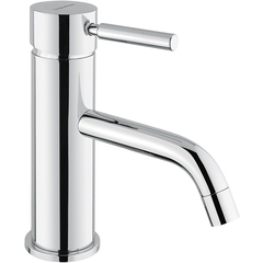 Mitigeur de lavabo chromé standard de style minimal - Kobuk Fix, Rubinetteria Bugnatese