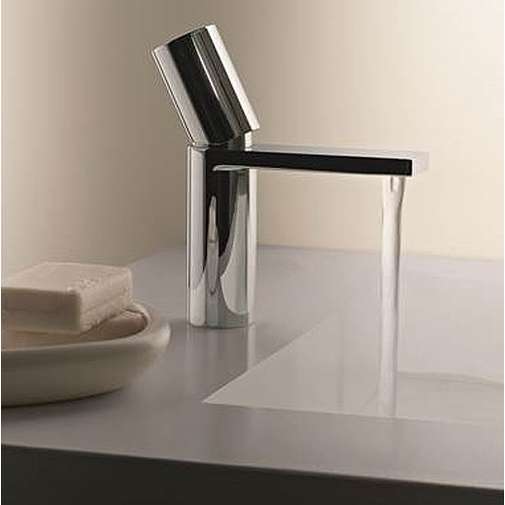 Mitigeur lavabo monotrou avec vidage chrome - Milan, Fantini