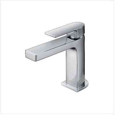 Mitigeur lavabo standard sans bonde chromée h14,5cm - Teo, Geda