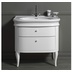 Mobile stile retrò per lavabo LA11 colore bianco lucido - Lante, Simas