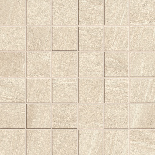 Modern design porcelain stoneware mosaic Beige 29,6x29,6 cm - Comfort S, Dom Ceramiche
