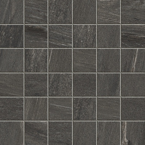 Modern design porcelain stoneware mosaic, Smoke, 29,6x29,6 cm - Comfort S, Dom Ceramiche