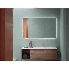 Modern mirror with perimeter led light 70x73 cm - Folio, Arbi arredobagno