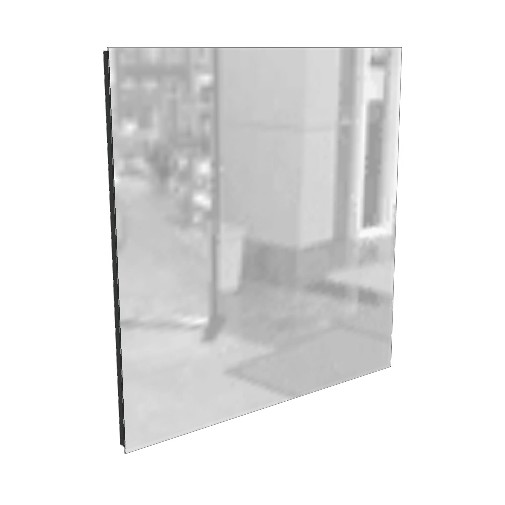 Modern mirror without spotlight 130x73 cm - Less, Arbi Arredobagno