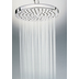 Modern round shower head 20 cm, with rounded wall arm 35 cm, chrome - Oki, Bossini