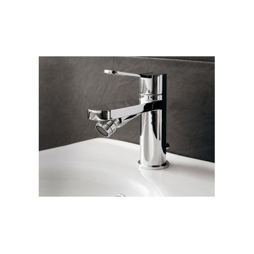 Modern style bidet mixer, chromed - Trend, Zazzeri