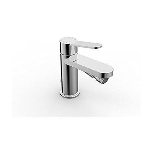 Modern style bidet mixer, chromed - Trend, Zazzeri
