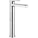 Modern style high chromed basin mixer with 17.4 cm spout without waste kit - Simple, Rubinetteria Bugnatese