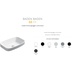 Modern style sit-on or built-in washbasin in matt cement 66x38 cm - Baden Baden, Simas