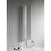 Modern style wall-mounted electric towel warmer, matt white - Origami, Tubes Radiatori