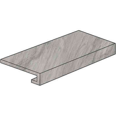 Modern wood effect step Tortora porcelain stoneware 33x120 cm - Ulivo, Casalgrande Padana