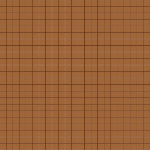 Mosaico a tessere piccole fango opaco, con kit installazione - Opus romano 12.40M, Bisazza