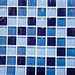 Mosaico classico in vetro lucido, per rivestimento Blue 30x30 cm - Easy Glass, Boxer