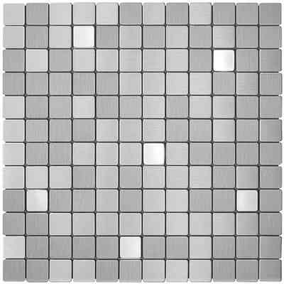 Mosaico da rivestimento in alluminio Mix 31x31 cm - Alubond/25, Boxer