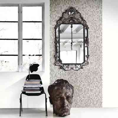 Mosaico di ardesie e vetro tiffany Pearl 31,8x32,2 da rivestimento - Tiffany, Boxer